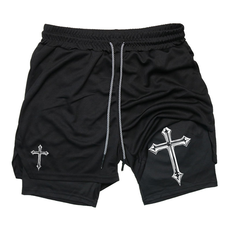Cross Print 2-in-1 Workout Run - Crossfit Gear Men recensione e prezzo