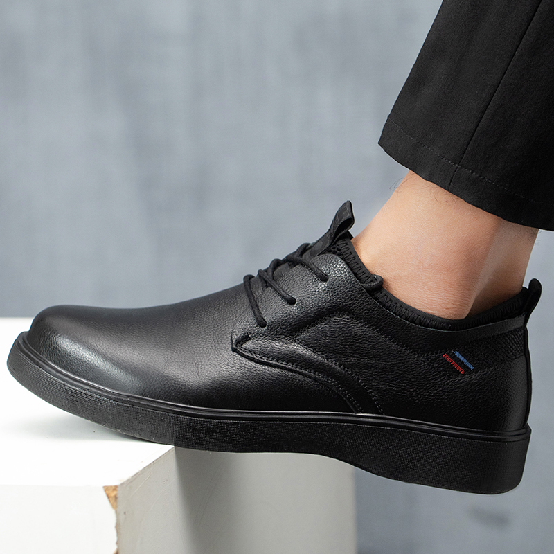 Men Genuine Leather Formal Sho - Crossfit Male recensione e prezzo