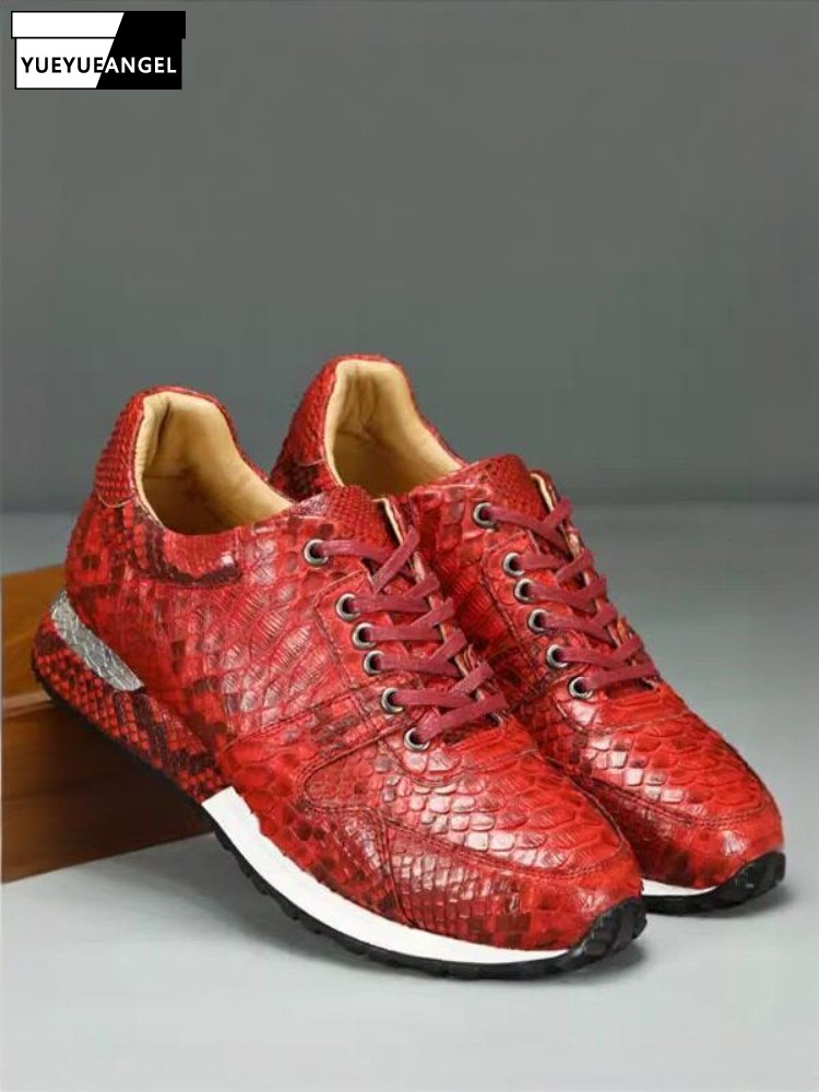 Concise Solid Color Snakeskin  - Crossfit Male recensione e prezzo