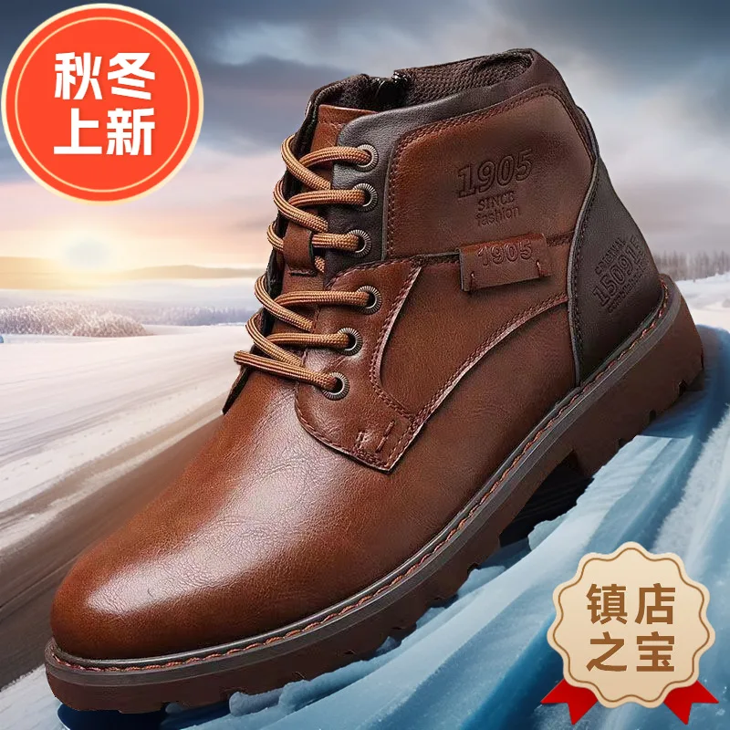 Handmade Men Boots Autumn Wint - Crossfit Male recensione e prezzo