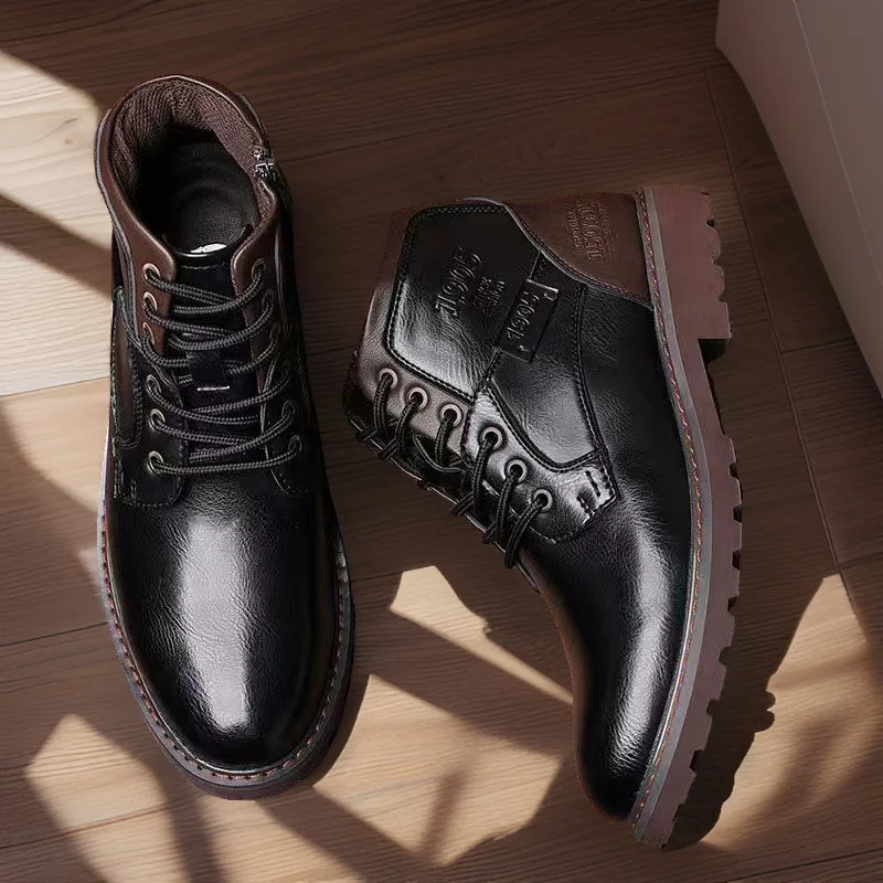 Handmade Men Boots Autumn Wint - Crossfit Male recensione e prezzo